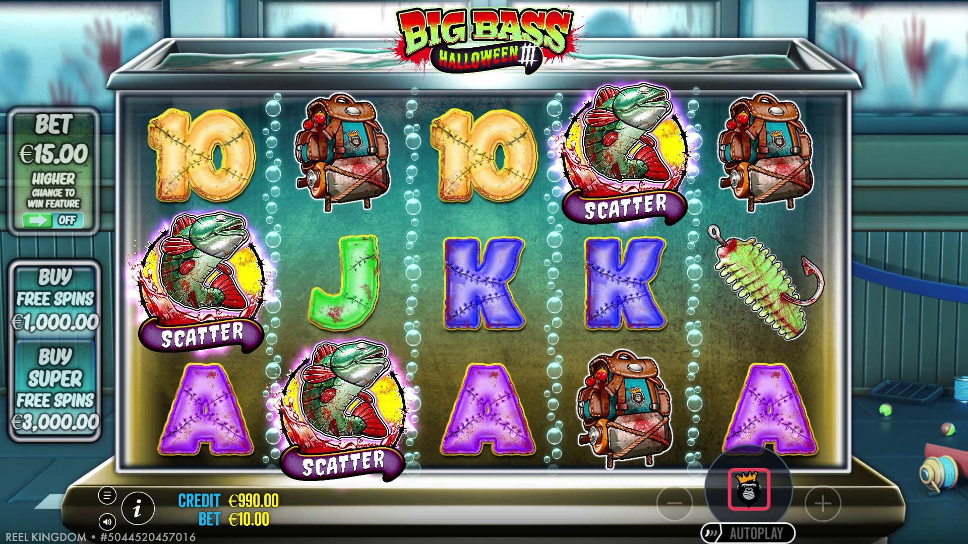 Big Bass Halloween 3 - screenshot with slot description 7